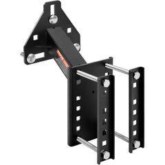 Spare Tire Carrier, Trailer Spare Tire Mount, 160 lbs Capacity, Utility Trailer Accessories Fits Most 4 & 5 & 6 & 8 Lugs Wheels on 4", 4.25", 4.5", 4.75", 5", 5.5", 6", 6.5" Bolt Patterns