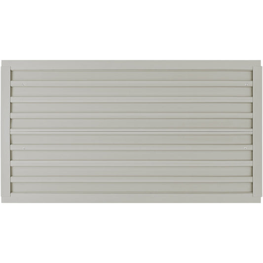 Slatwall Panels, 121.9 x 30.48 cm Gray Garage Wall Panels (Set of 2 Panels), Heavy Duty Garage Wall Organizer Panels Display Perfect for Retail Store, Garage Wall, and Craft Storage Organization