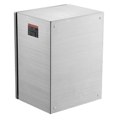 Steel Electrical Box, 60x50x20 cm, 304 Stainless Steel Electrical Enclosure Box, Wall-Mounted Outdoor Electrical Electronic Equipment Enclosure with Mounting Plate Hinges Lock, IP66 Waterproof