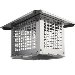 Chimney Cap 13” x 9” 304Stainless Steel Fireplace Flue Caps Cover Mesh