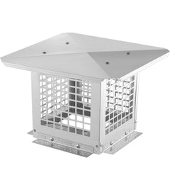 Chimney Cap 9” x 9” 304Stainless Steel Fireplace Flue Caps Cover Mesh