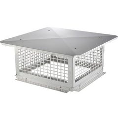 Chimney Cap 17” x 17” 304Stainless Steel Fireplace Flue Caps Cover Mesh