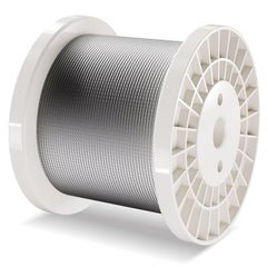 T316 Stainless Steel Cable 3.18mm 7x7 Steel Wire Rope 182.3m Cable Railing