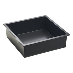Shower Niche, 33.0 x 33.0 x 10.2 cm Recessed Wall Niche, Heavy-duty Stainless Steel Modern Soap & Shampoo Storage Organizer, Sealed Waterproof, Durable & Easy to Install, Black for Bathroom