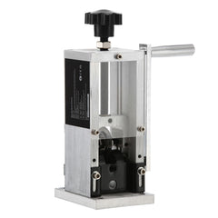 Manual Wire Stripping Machine, 0.06''-0.98'' Copper Stripper with Hand Crank or Drill Powered, Visible Stripping Depth Reference, Portable Aluminum Frame Wire Peeler for Scrap Copper Recycling