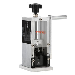 Manual Wire Stripping Machine, 0.06''-0.98'' Copper Stripper with Hand Crank or Drill Powered, Visible Stripping Depth Reference, Portable Aluminum Frame Wire Peeler for Scrap Copper Recycling