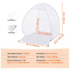 Spray Paint Shelter Portable Spray Paint Tent Booth 3.3 x 2.9 x 3.3ft Pop Up
