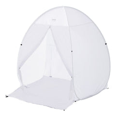 Spray Paint Shelter, 60 x 60 x 70 in Pop-Up Portable Spray Paint Tent with Built-In Floor, Exhaust Window and Storage Bag, Foldable Paint Booth for Furniture, DIY Hobby Tool Painting Station