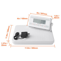 Portable Medical Scale, Professional Physician Scale for Weighing - with Anti-slip Platform, 2 Units, Hold & Tare Function, Digital Physician Weight Scale for Gym Home Hospital, 440LBS Capacity