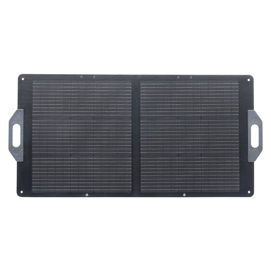 100W Foldable Solar Panel, 24% High-Efficiency Portable Monocrystalline Solar Panel Charger with MC4 Output, USB-A, Type-C & DC Ports, IP65 Waterproof for Power Stations, Camping, Hiking Trips