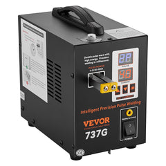 Spot Welder, 737G Pulse Spot Welder, Portable High-Power Welding Machine Soldering Station with 2 Welding Modes and LED Lighting for 0.12mm Pure Nickel