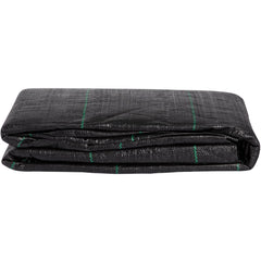 Geotextile Fabric, 3.8 x 15.2 m 3.5oz Woven PP Driveway Drain Cloth with 600lbs Tensile Strength, Heavy Duty Underlayment for Soil Stabilization, Landscaping, Weed Barrier,