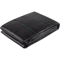 Geotextile Fabric, 3.8 x 15.2 m 3.5oz Woven PP Driveway Drain Cloth with 600lbs Tensile Strength, Heavy Duty Underlayment for Soil Stabilization, Landscaping, Weed Barrier,