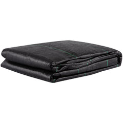 Geotextile Fabric, 3.8 x 15.2 m 3.5oz Woven PP Driveway Drain Cloth with 600lbs Tensile Strength, Heavy Duty Underlayment for Soil Stabilization, Landscaping, Weed Barrier,
