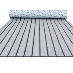 Boat Flooring, EVA Foam Boat Decking 94.5" x 35.4", Non-Slip Self-Adhesive Flooring, 23.2 sq.ft Marine Carpet for Boats, Yacht, Pontoon, Kayak Decking