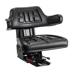 Universal Forklift Seat, Waterproof Tractor Suspension Seat with Adjustable Back, Secure Tractor Seat with Micro Switch, Widely Compatible Seat for Skid Loader Bulldozer