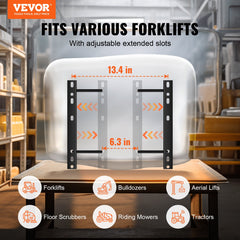 Universal Tracor Seat, Lawn Mower Seat with Micro Switch and Drainage Holes, 16-34 cm Extended Slot Tractor Seat for Tractor Loader Excavator