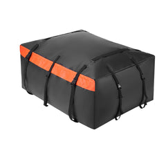 Car Rooftop Cargo Carrier Bag, 23 Cubic Feet Roof Cargo Carrier, Heavy Duty 840D PVC 100% Waterproof Car Roof Luggage Bag for All Vehicle with/without Rack- with Lock, Anti-Slip Mat, 6 Door Hook