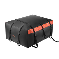 Car Rooftop Cargo Carrier Bag, 23 Cubic Feet Roof Cargo Carrier, Heavy Duty 840D PVC 100% Waterproof Car Roof Luggage Bag for All Vehicle with/without Rack- with Lock, Anti-Slip Mat, 6 Door Hook