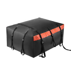 Car Rooftop Cargo Carrier Bag, 23 Cubic Feet Roof Cargo Carrier, Heavy Duty 840D PVC 100% Waterproof Car Roof Luggage Bag for All Vehicle with/without Rack- with Lock, Anti-Slip Mat, 6 Door Hook