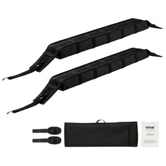 Soft Roof Rack Pads 33in 176lbs Load Capacity for Kayak Canoe Surfboard Luggage