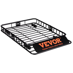 Roof Rack Cargo Basket 200 LBS Capacity 46"x36"x4.5" for SUV Truck Cars