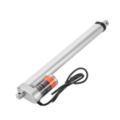 Linear Actuator 12V, 12 Inch High Speed 0.55"/s Linear Actuator, 220lbs/1000N Linear Motion Actuator with Mounting Bracket and IP54 Protection