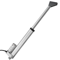 12V Linear Actuator, 203.2mm Stroke 15mm/s High-Speed 1000N Linear Motion Actuator - with IP54 Protection & Mounting Bracket for Lift Desk, Recliner Chairs, Window Door Opener