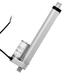 12V Linear Actuator, 203.2mm Stroke 15mm/s High-Speed 1000N Linear Motion Actuator - with IP54 Protection & Mounting Bracket for Lift Desk, Recliner Chairs, Window Door Opener