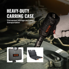 1/2" Drive Impact Socket Set, 65 Piece Socket Set SAE 3/8" to 1-1/4" and Metric 10-24mm, 6 Point Cr-V Alloy Steel for Auto Repair, Rugged Construction, Easy-to-Read Size Markings, Storage Case