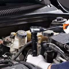 Impact Socket Set 43 Piece Impact Sockets, Standard Socket Assortment, Drive Socket Set 6-Point Sockets Metric 9-30mm (Standard/Deep)