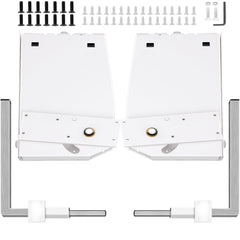 Murphy Mounting Wall Springs Mechanism, Heavy Duty Support Hardware DIY Kit, Bed Springs Mechanism Ideal for King Queen Bed (Vertical), White