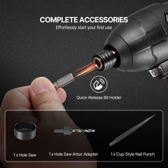 Drill Bit Set 70 PCS Screwdriver Bit Set with Carrying Case Multi-purpose