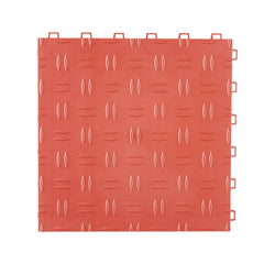 Garage Tiles Interlocking 12x12 in 50 Pack Garage Flooring Tiles Red