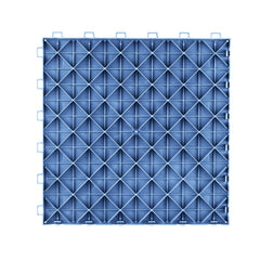Garage Tiles Interlocking, 305 x 305 x 13.4 mm 50 Pack Garage Floor Covering Tiles, Non-Slip Double-Sided Texture Garage Flooring Tiles, for Garages, Basements, Repair Shops, Blue
