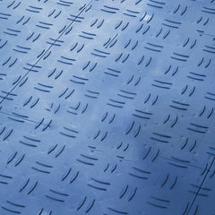 Garage Tiles Interlocking, 305 x 305 x 13.4 mm 50 Pack Garage Floor Covering Tiles, Non-Slip Double-Sided Texture Garage Flooring Tiles, for Garages, Basements, Repair Shops, Blue