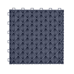 Garage Tiles Interlocking, 12 x 12 x 0.53 inch 25 Pack Garage Floor Covering Tiles, Non-Slip Double-Sided Texture Garage Flooring Tiles, for Garages, Basements, Repair Shops, Graphite Gray