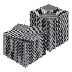 Interlocking Drainage Mat, 31 x 31 cm Modular Interlocking Cushion, 40 Pcs Splicing Drainage Mats, Non-Slip Gray PP Drainage Floor Tile and Shower Mat, for Garage, Garden, Kitchen & Outdoor