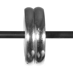 Double Rod Curtain Rods, 36-72 inches(3-6ft) Adjustable Length, Black Double Curtain Rods with Round Finials, 1" and 3/4" Diameter, Double Window Drapery Rod for Sheer and Blackout Curtains