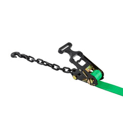 Wheel Chock Tie-Down Kit, Tire-Style Tow Dolly Strap, Car Tie Down Kit with Heavy-Duty Hook, Break Strength 4540 kg & Working Load 1512 kg Motorcycle Tie-Down System with O-Ring for ATV, SUV
