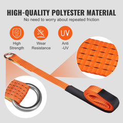 Ratchet Tie Down Straps Kit, 5.08" x 304.8" Tire Straps, 2500kgs Working Load, 11023 LBS Breaking Strength, Car Tie Down Straps with Snap Hooks for Passenger Car, Truck, Trailer, 4-Pack