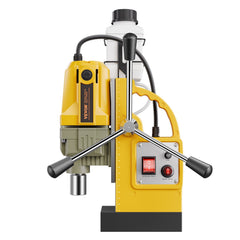 Magnetic Drill, 1400W Motor 1.6 in Boring Diameter, 2810 lbf Portable Electric Mag Drill Press, with 11 Coring Bits, 800 RPM Speed, Drilling Machine for Metal Surface, Home Improvement Industry
