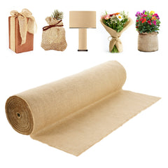 Burlap Fabric Roll Burlap Tree Wrap 1016 mm x 45.7 m for Crafts & Plants
