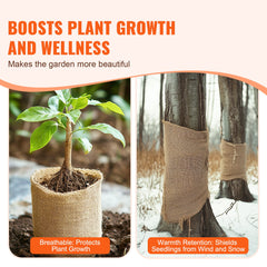 Burlap Fabric Roll Burlap Tree Wrap 1016 mm x 45.7 m for Crafts & Plants