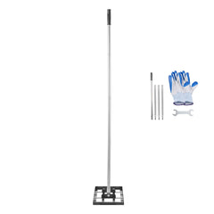 254 x 430 mm Lawn Leveling Rake 1980 mm Adjustable Handle for Yard Golf Court