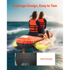 Towable Tubes for Boating 1-3 Riders Inflatable Boat Tubes Towables 510lbs