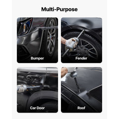 Dent Puller Kit, 4.54 kg 13-in-1 Slide Hammer Dent Removal Kit, Heavy-Duty Auto Body Truck Repair Automotive Damage Remover Tool Repair Frame with Carrying Case, Extension Rod, Non-Slip Handle
