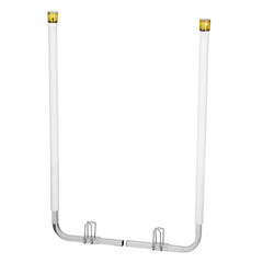 Boat Trailer Guide, 1670mm with LED Light Trailer Guide Poles, 2PCS High-Hardness Steel Guide-Ons, Wide Adjustable Trailers Guides with PVC Pipes, for Ski Boat, Fishing Boat, Sailboat Trailers
