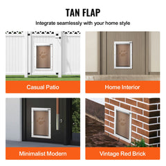 Pet Door Replacement Flap 20.96 x 31.12 cm Compatible with Pet Door