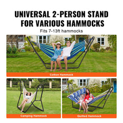 Steel Hammock Stand 450lbs Capacity Hammock Frame Fits 6.9-12.8ft Hammocks